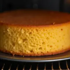Puszysty biszkopt w piekarniku. Idealna temperatura, by piec biszkopt, to klucz do jego lekkości.