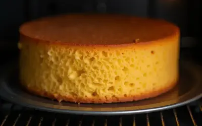 Puszysty biszkopt w piekarniku. Idealna temperatura, by piec biszkopt, to klucz do jego lekkości.