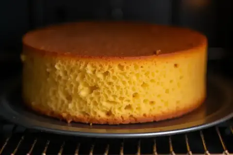 Puszysty biszkopt w piekarniku. Idealna temperatura, by piec biszkopt, to klucz do jego lekkości.