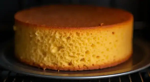 Puszysty biszkopt w piekarniku. Idealna temperatura, by piec biszkopt, to klucz do jego lekkości.