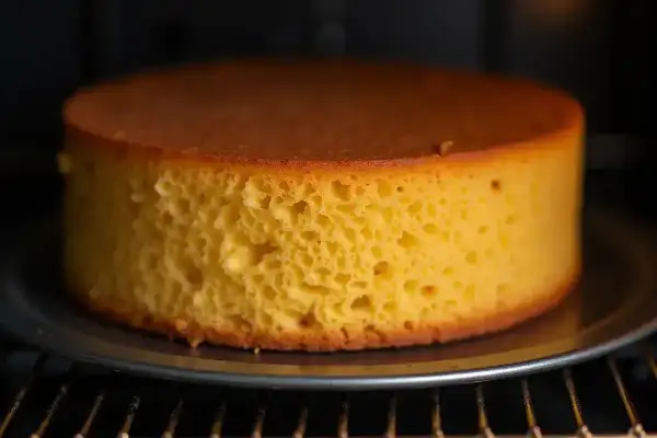 Puszysty biszkopt w piekarniku. Idealna temperatura, by piec biszkopt, to klucz do jego lekkości.
